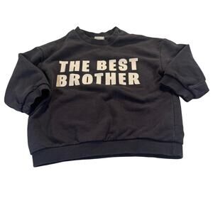 H&M Baby Boy 12M Best Brother Sweater